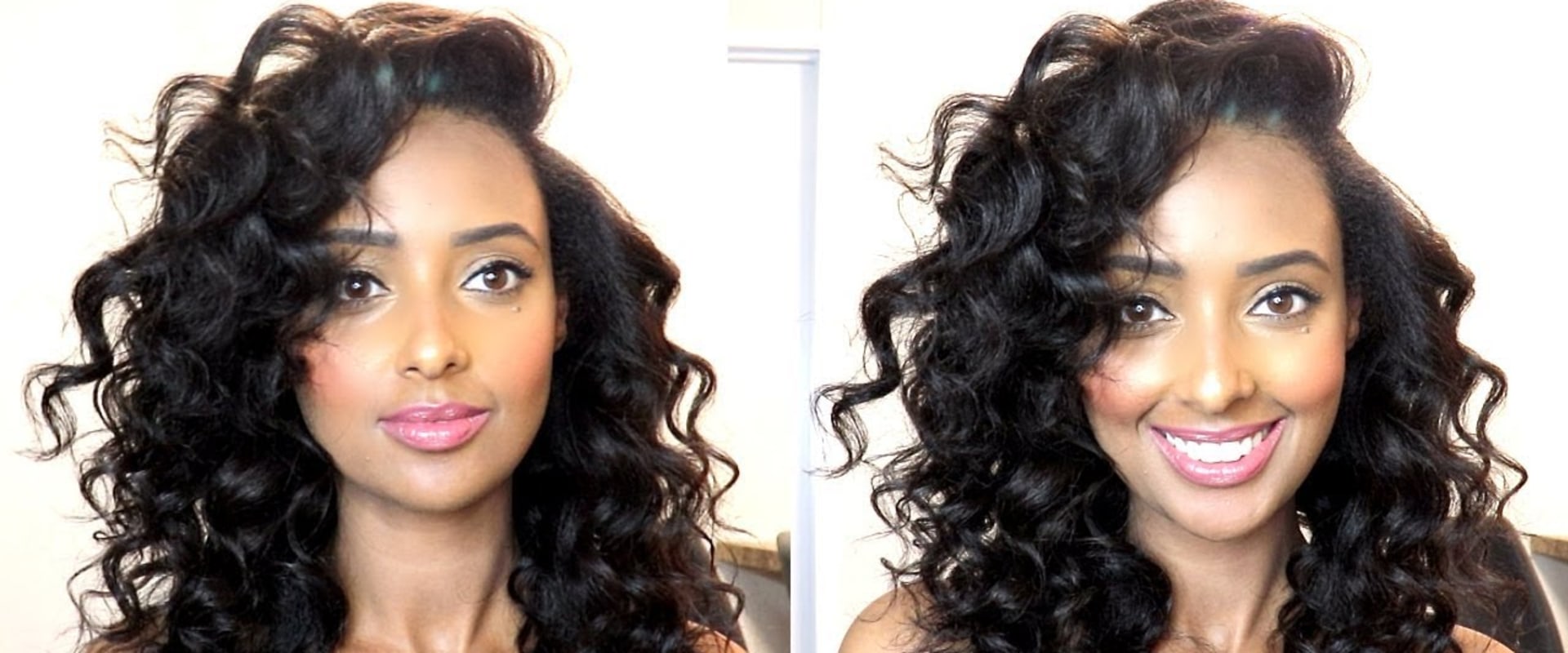 How to Style Curly Hair with a Curling Iron
